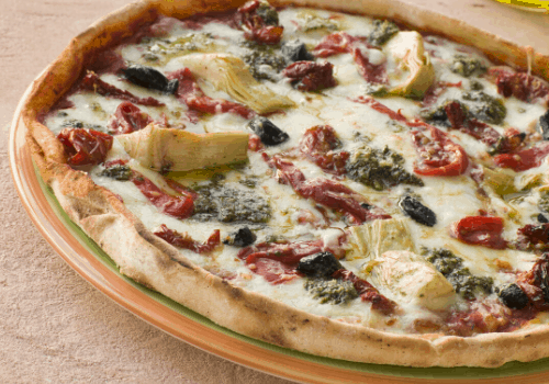 Vegetable Pizza Plant Rich Diet